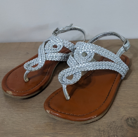 SO Other - So Girls Silver Sandles